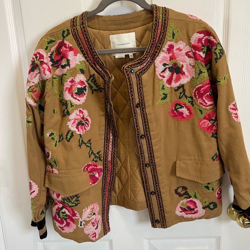 Small. Anthropologie jacket.